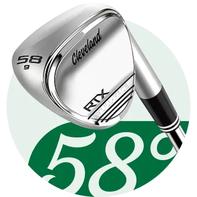 58 Degree Golf Wedges