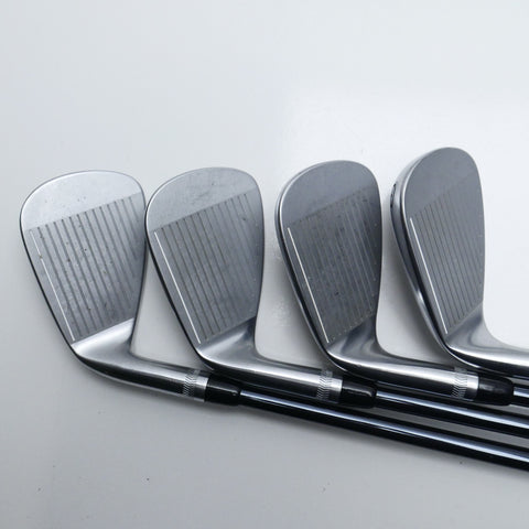 Used PXG 0317 T Iron Set / 4 - PW + GW / Stiff Flex