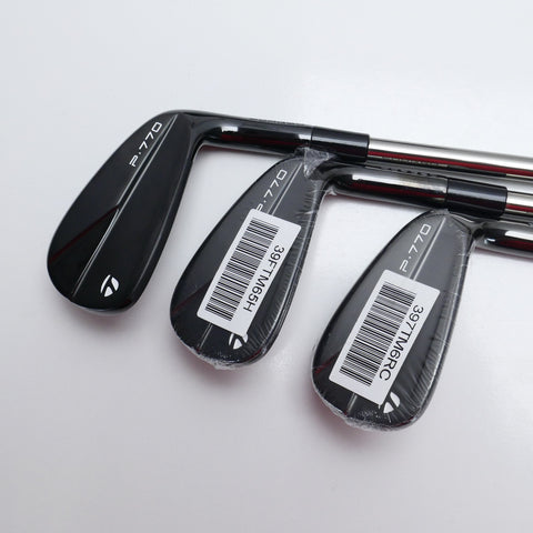 Used TaylorMade P770 2023 Black Iron Set / 5 - PW / Regular Flex