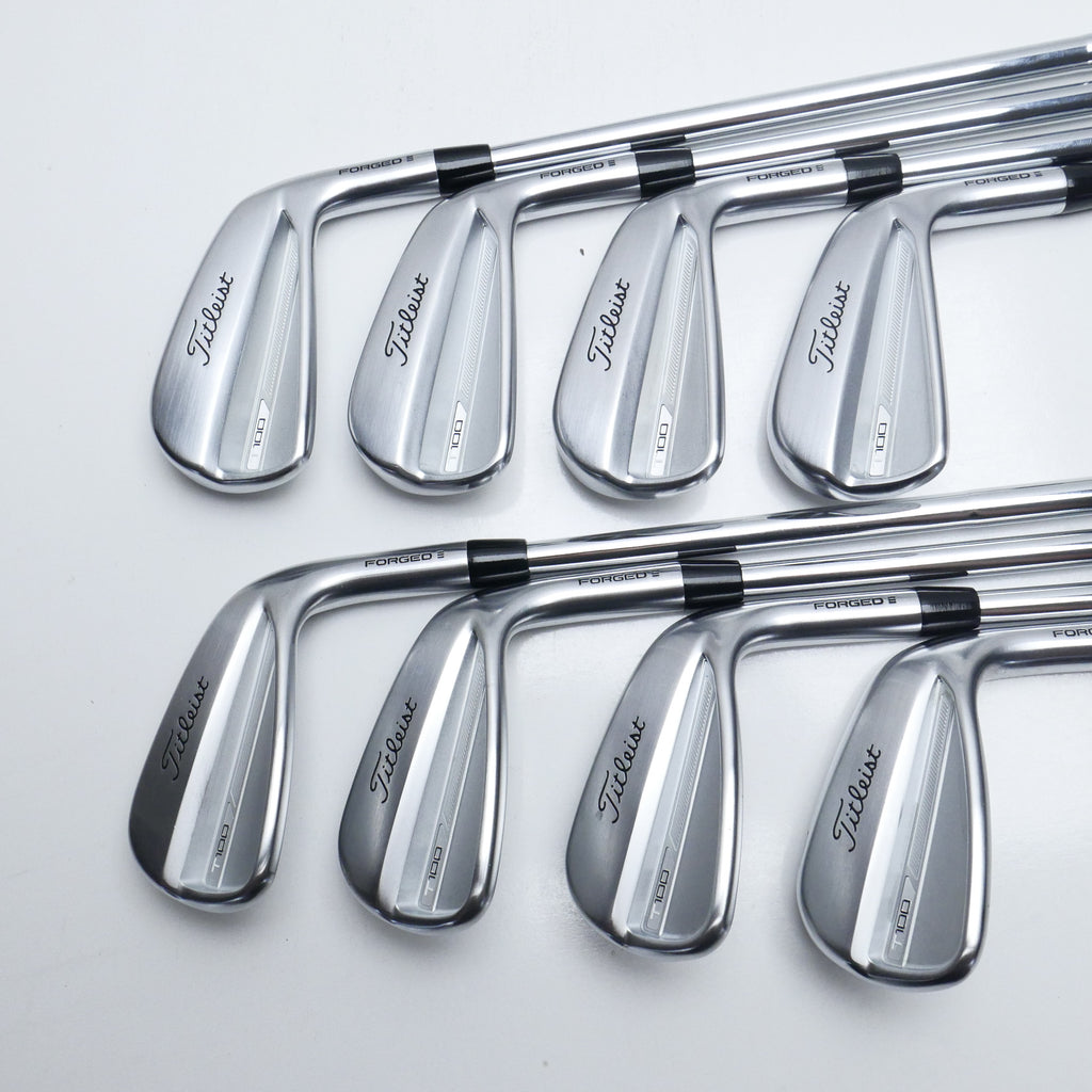 Used Titleist T100 2023 Iron Set / 4 - PW + 50° / X-Stiff Flex