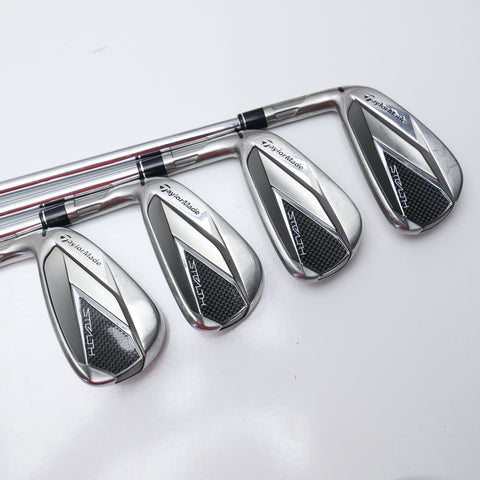 Used TaylorMade Stealth Iron Set / 5 - SW / Stiff Flex / Left-Handed