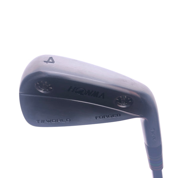 Used Honma TW-X 4 Iron / 21 Degrees / X-Stiff Flex