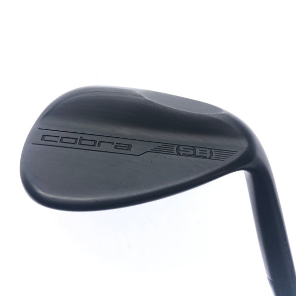 Used Cobra Snakebite 2023 Black Satin Lob Wedge / 60.0 Degrees / Stiff Flex