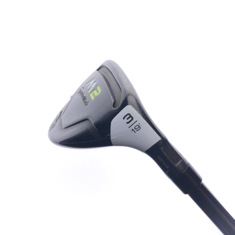 Used TaylorMade M2 2017 3 Hybrid / 19 Degrees / Stiff Flex - Replay Golf 