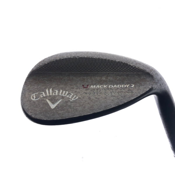 Used Callaway Mack Daddy 2 Slate Lob Wedge / 60.0 Degrees / Wedge Flex