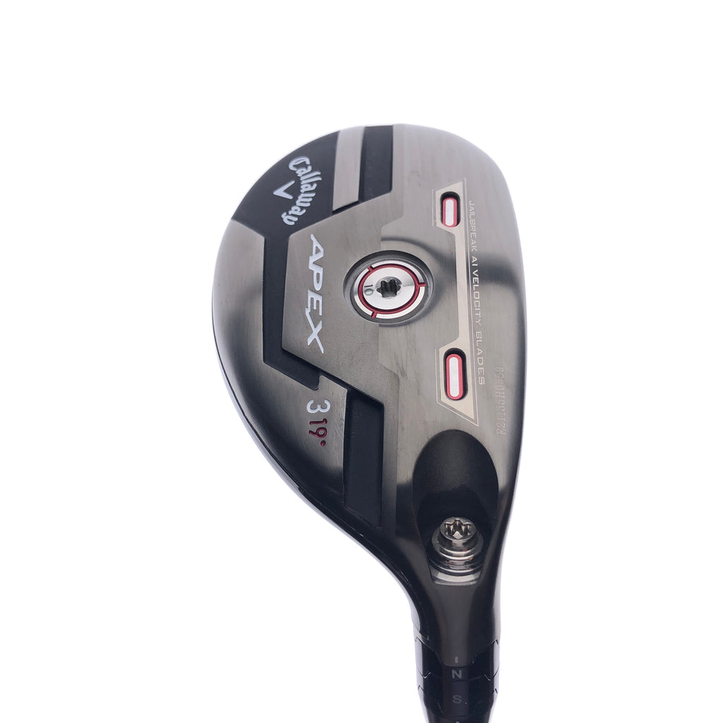 Used Callaway Apex 21 3 Hybrid / 19 Degrees / Regular Flex - Replay Golf 