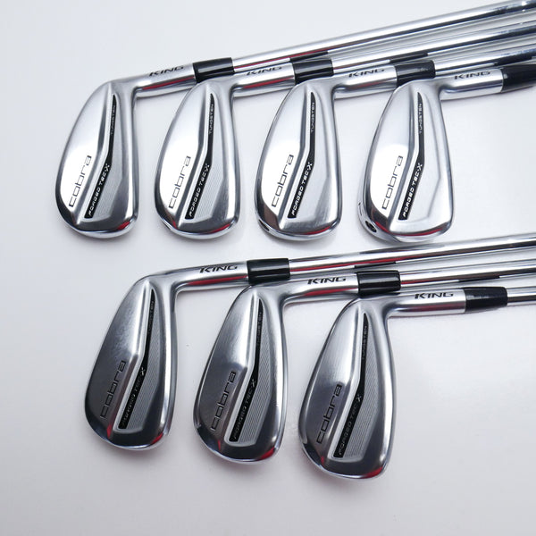 Used Cobra Forged Tec X Iron Set / 4 - PW / Stiff Flex