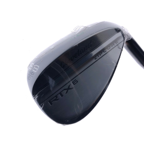 NEW Cleveland RTX 6 Black Lob Wedge / 58.0 Degrees / Wedge Flex ...