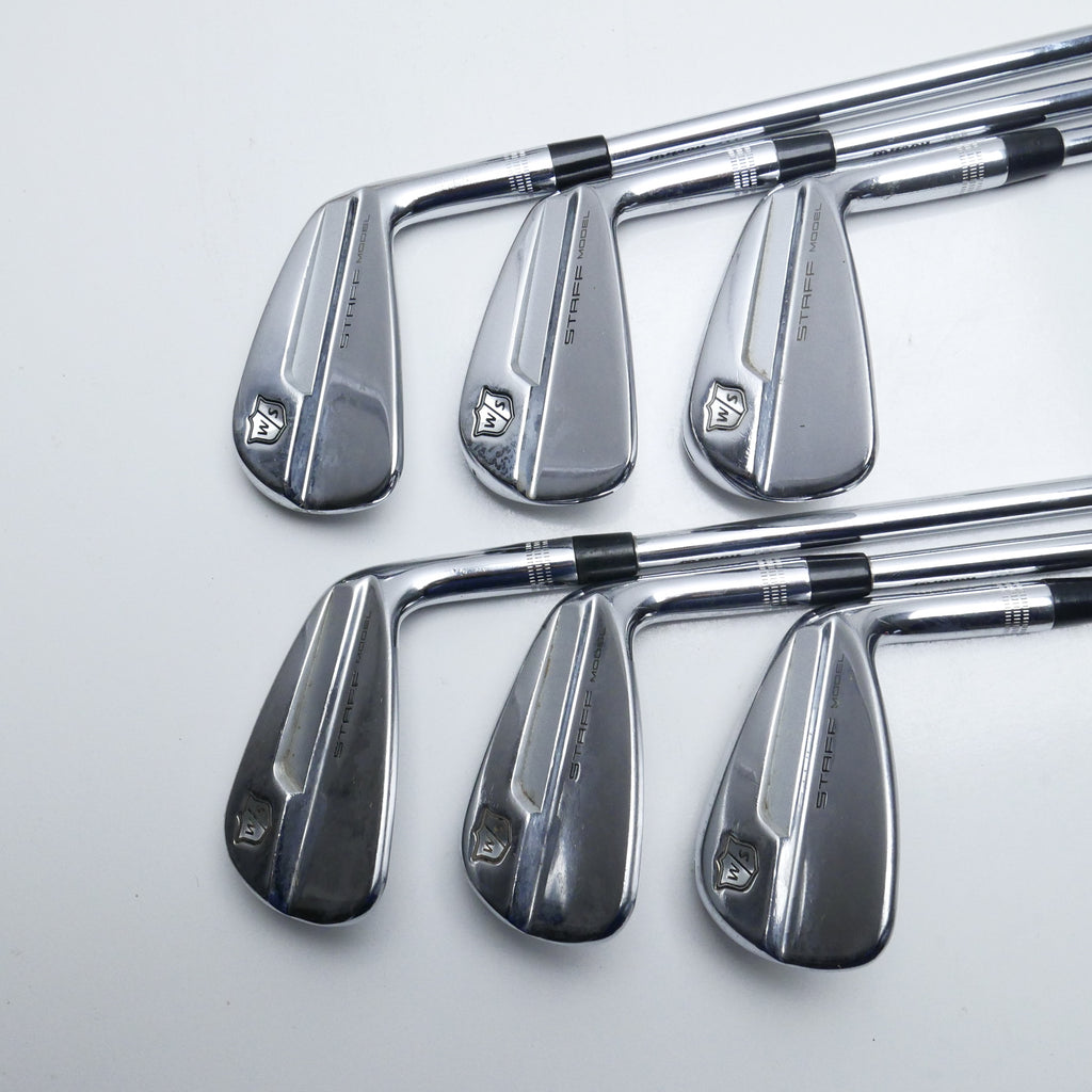 Used Wilson Staff Model Blade Iron Set / 5 - PW / Stiff Flex