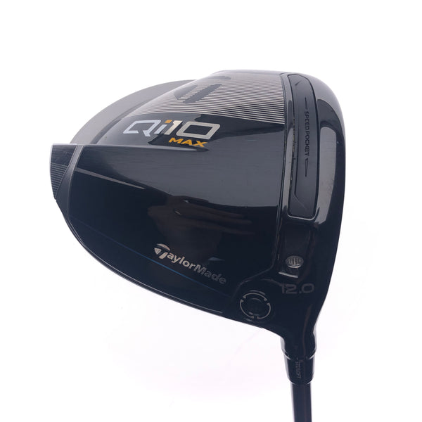 Used TaylorMade Qi10 Max Driver / 12.0 Degrees / Regular Flex