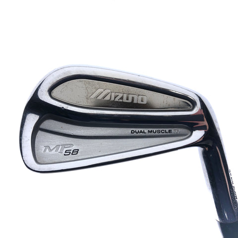 Used Mizuno MP 58 6 Iron 31.0 Degrees Regular Flex Replay Golf