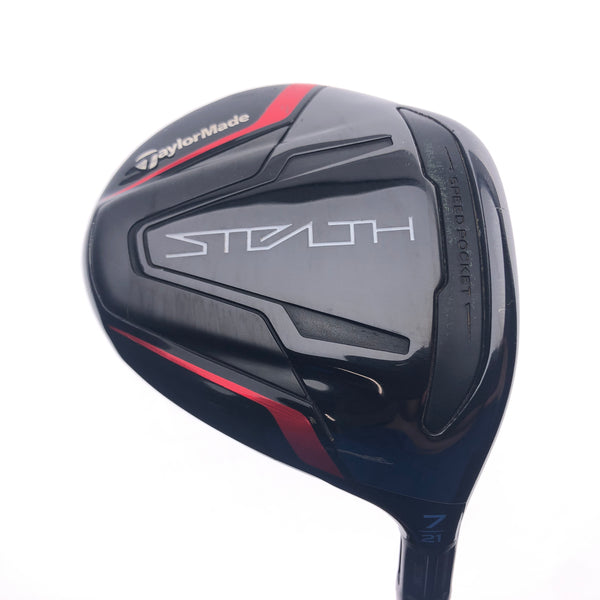 Used TaylorMade Stealth 7 Fairway Wood / 21 Degrees / A Flex