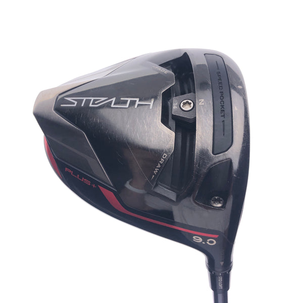 Used TaylorMade Stealth Plus Driver / 9.0 Degrees / Regular Flex