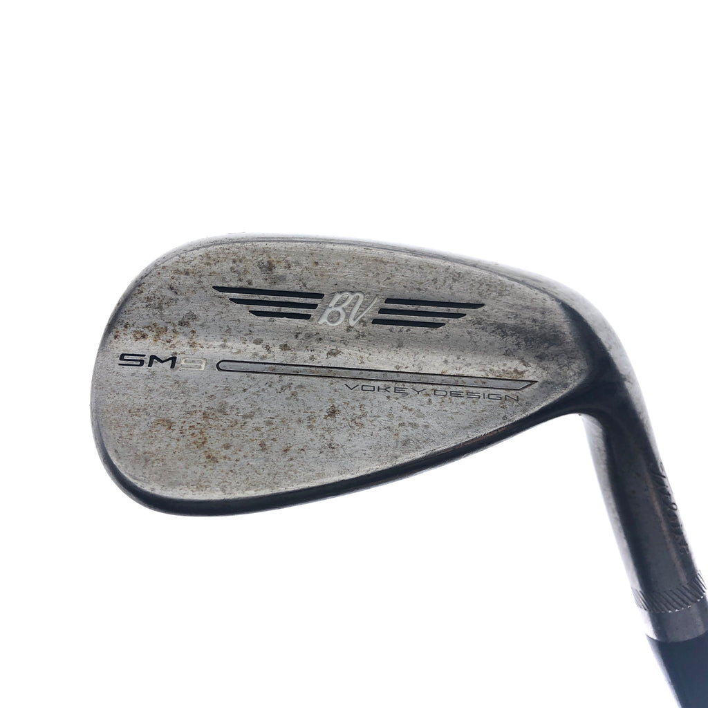 Used TOUR ISSUE Titleist SM9 RAW Gap Wedge / 52.0 Degrees / X-Stiff Flex