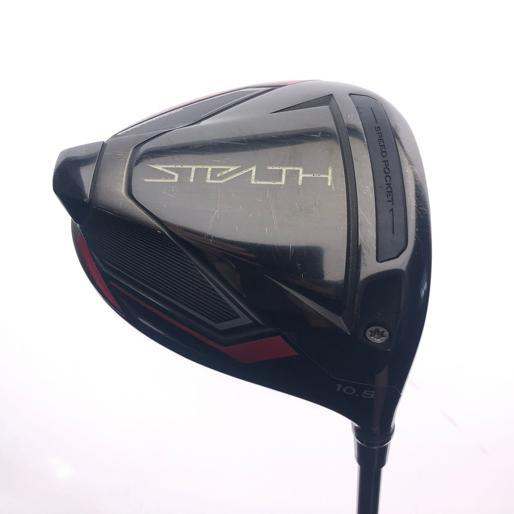 Used TaylorMade Stealth Driver / 10.5 Degrees / Stiff Flex
