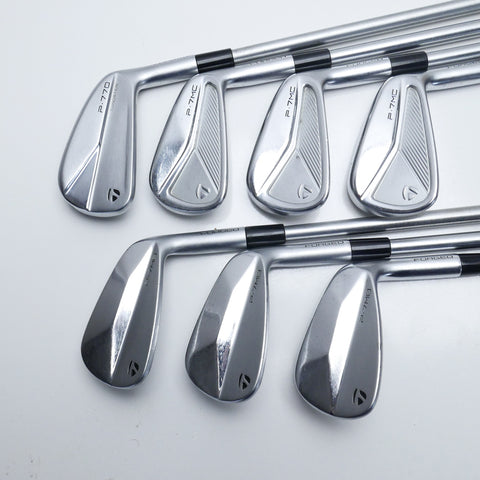 Used TaylorMade P7MB & P7MC & P770 2023 Combo Iron Set / 4 - PW / X-Stiff Flex