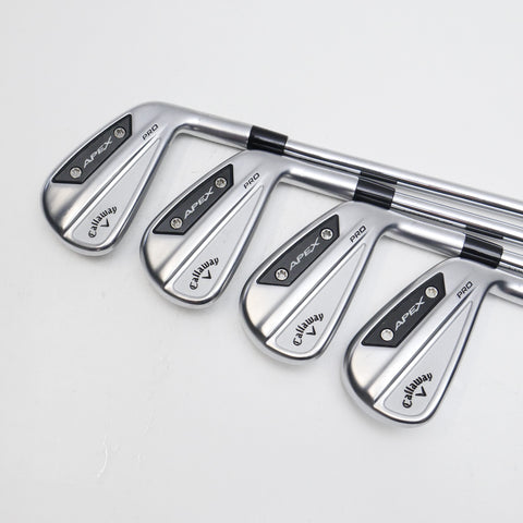 Used Callaway Apex Pro 24 Iron Set / 4 - PW / Stiff Flex - Replay Golf 