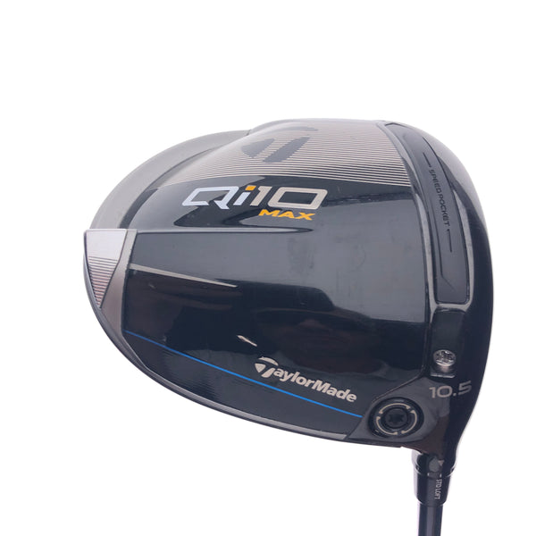 Used TaylorMade Qi10 Max Driver / 10.5 Degrees / Regular Flex