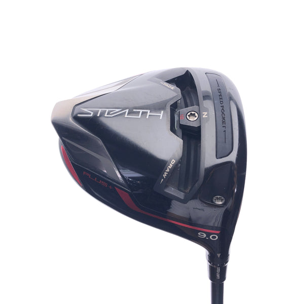 Used TaylorMade Stealth Plus Driver / 9.0 Degrees / Regular Flex
