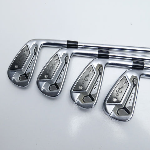 Used Callaway Apex TCB Iron Set / 4 - PW / Stiff Flex