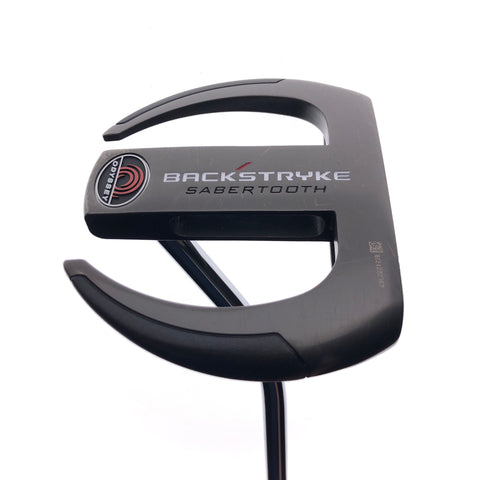 Used Odyssey Backstryke Sabertooth Putter / 34.0 Inches