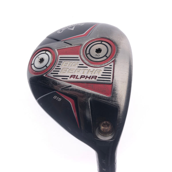 Used Callaway Big Bertha Alpha 815 3 Fairway Wood / 14 Degrees / Regular Flex