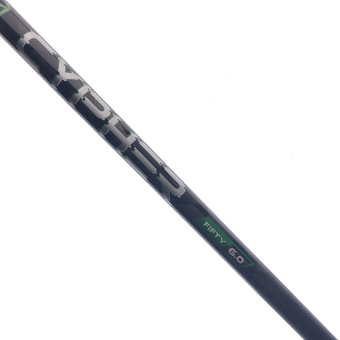 Used Project X Cypher Fifty 6.0 S Driver Shaft / Stiff Flex / PXG Adapter