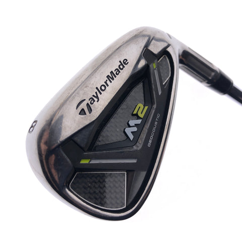 Used TaylorMade M2 2017 8 Iron / 33.0 Degrees / Stiff Flex