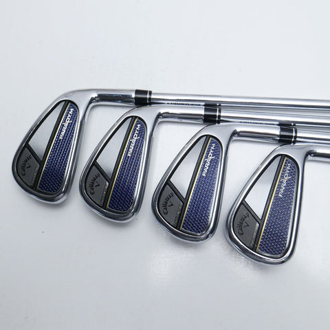 Used Callaway Paradym Iron Set / 4 - PW / Stiff Flex