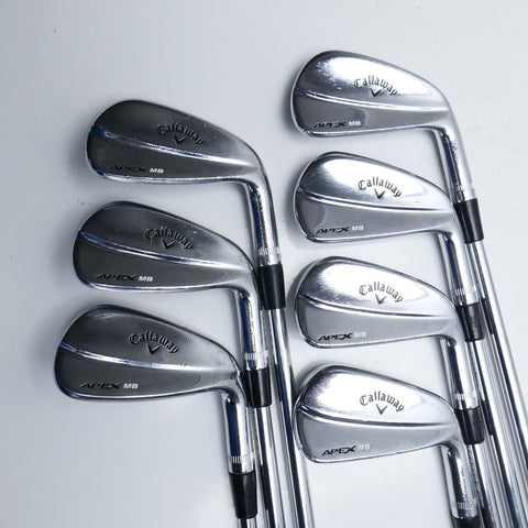 Used Callaway Apex MB 2018 Iron Set / 4 - PW / X-Stiff Flex