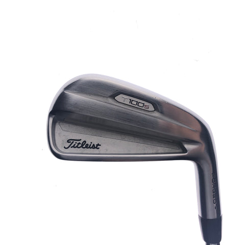 Used Titleist T100S 2021 4 Iron / 22.0 Degrees / Stiff Flex