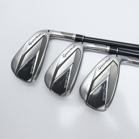 Used TaylorMade Stealth Iron Set / 6 - PW / A Flex