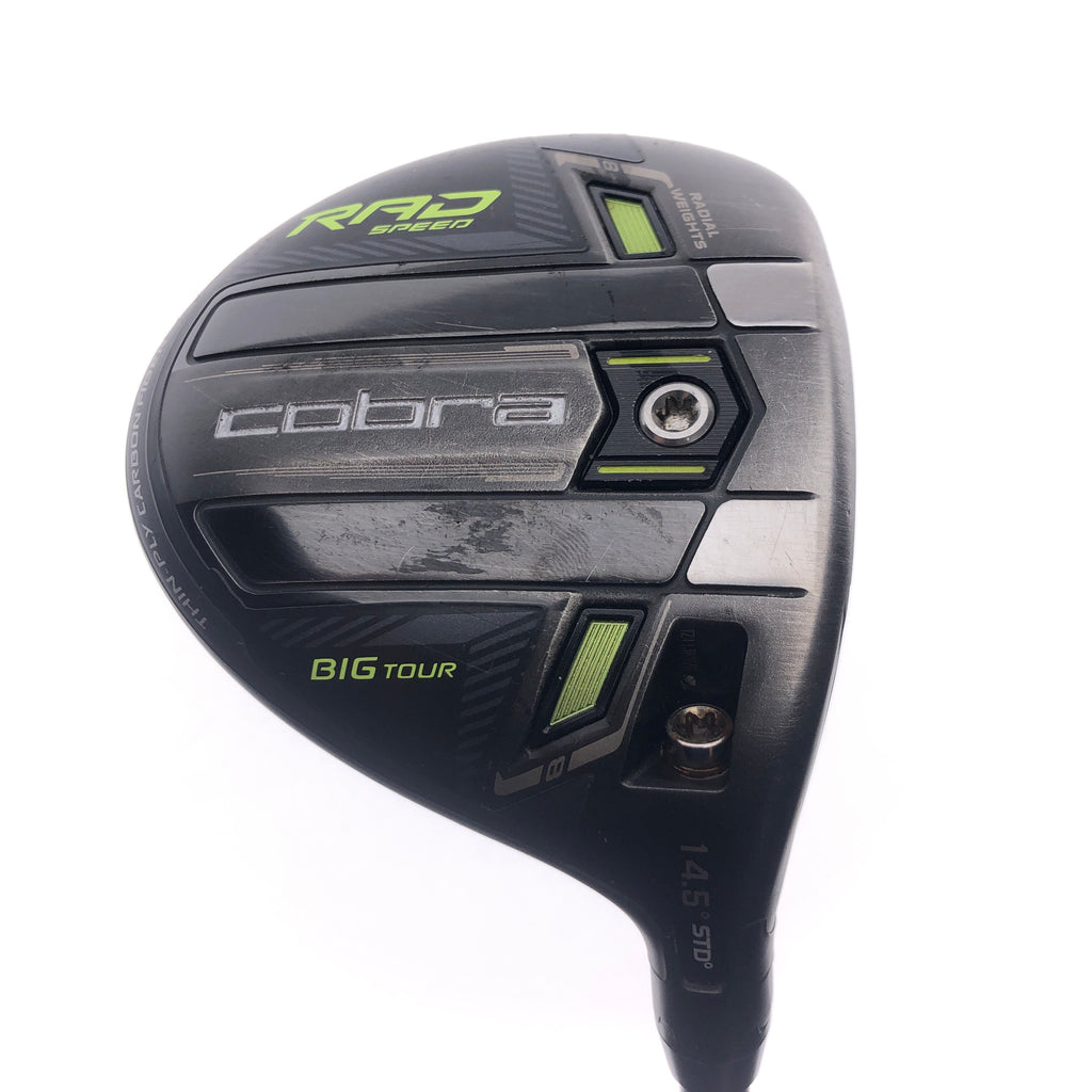 Used Cobra King Radspeed Big Tour 3 Fairway Wood / 14.5 Degrees / Stiff Flex