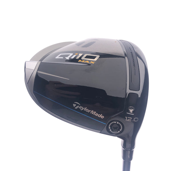 Used TaylorMade Qi10 Max Driver / 12.0 Degrees / A Flex