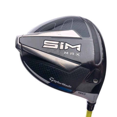 Used TaylorMade SIM Max Driver / 9.0 Degrees / Stiff Flex | Replay