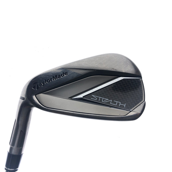 Used TaylorMade Stealth 7 Iron / 28.0 Degrees / Regular Flex / Left-Handed