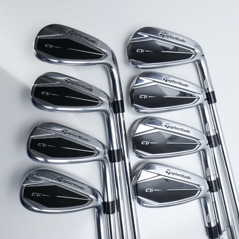 Used TaylorMade Qi Iron Set / 5 - SW + AW / Regular Flex