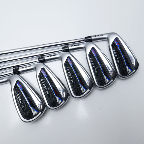 Used Cobra RAD Speed One Length Iron Set / 4 - SW + GW / Regular / Left-Handed