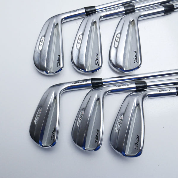 Used Titleist T100S 2021 Iron Set / 5 - PW / Stiff Flex