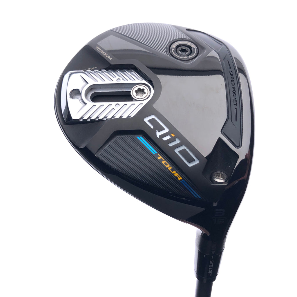 Used TaylorMade Qi10 Tour 3 Fairway Wood / 15 Degrees / TX Flex - Replay Golf 