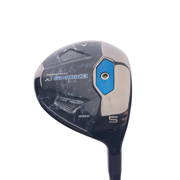 Used Callaway Paradym Ai Smoke MAX 5 Fairway Wood / 18 Degrees / Regular Flex