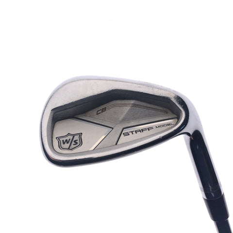 Used Wilson Staff Model CB GW Iron / 50.0 Degrees / Stiff Flex