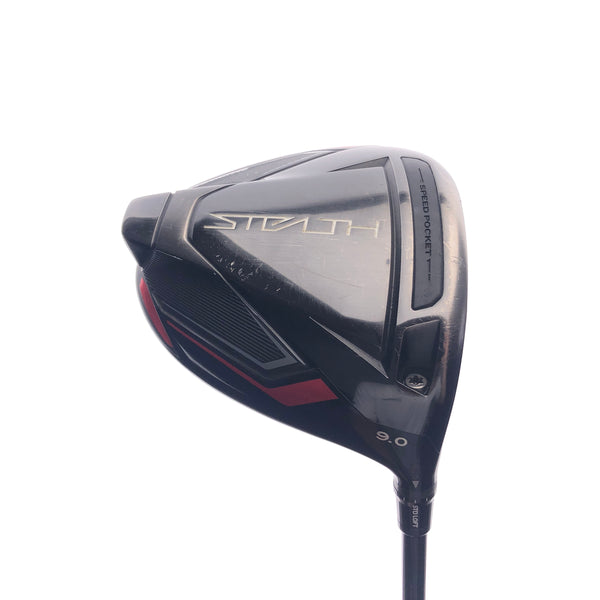 Used TaylorMade Stealth Driver / 9.0 Degrees / Stiff Flex