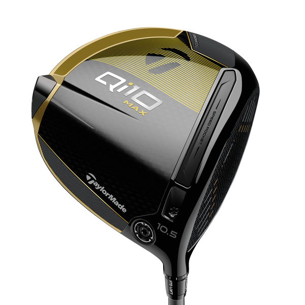 TaylorMade Qi10 Max Designer Series Driver - Gold - Replay Golf 