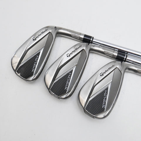 Used TaylorMade Stealth Iron Set / 6 - PW / Regular Flex - Replay Golf 