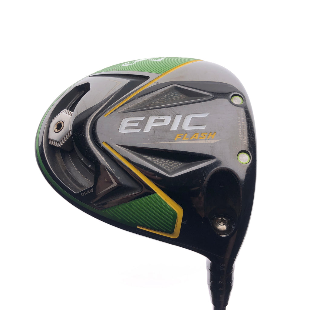 Used Callaway EPIC Flash Driver / 9.0 Degrees / Stiff Flex