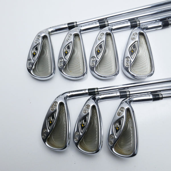 Used TaylorMade R7 CGB Max Iron Set / 4 - PW / Stiff Flex