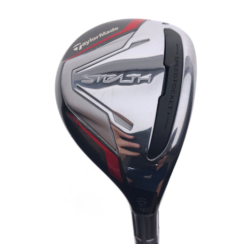 Used TaylorMade Stealth Rescue 6 Hybrid / 28 Degrees / Ladies Flex