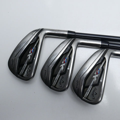 Used Callaway Steelhead XR Pro Iron Set / 5 - 9 IRON / Regular Flex