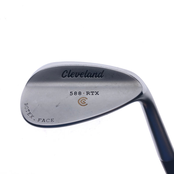 Used Cleveland 588 RTX Satin Chrome Sand Wedge / 56.0 Degrees / Wedge Flex - Replay Golf 